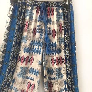 Geometric Design Pants